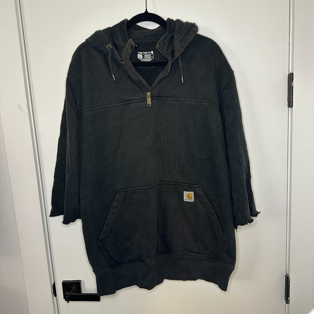 Carhartt Men's Rain Defender Heavyweight Loose Fit Hooded Zip Sweatshirt